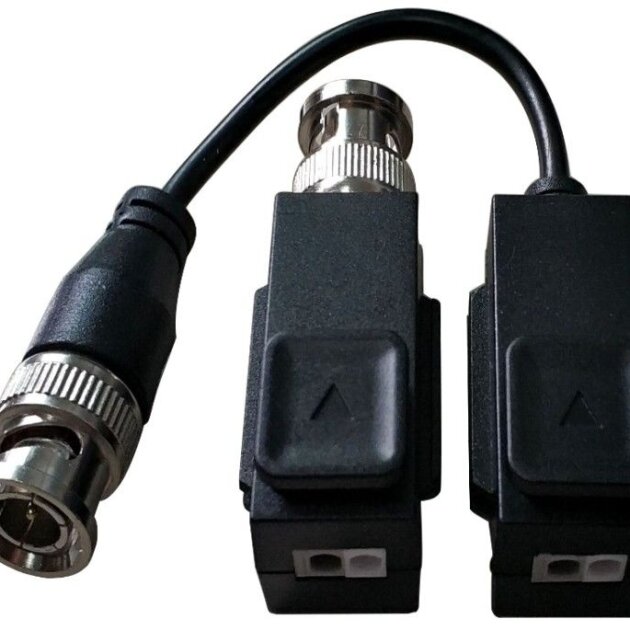 Hikvision UTP → Koax videobalun
