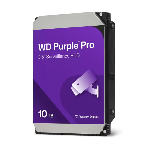 Western Digital WD102PURP HDD, 10 TB, SATA III